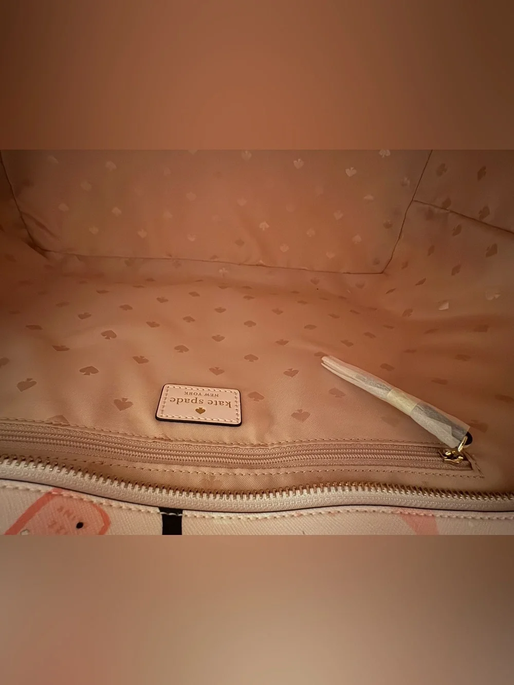 Kate Spade Shore Street Margareta Champagne Tote (WKR00218/K4887)